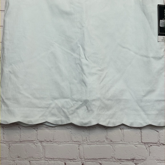 Counterparts White Scalloped Skort - Picture 3 of 11